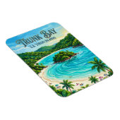 Trunk Bay U.S. Virgin Islands マグネット (右側)