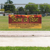 Trunk or Treat Community Church紅葉 横断幕 (インサイチュ)