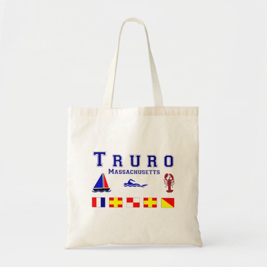 Truro MAのシグナルフラグ トートバッグ (正面)