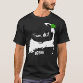 Truro MA Mass 02666ケープコッド夏の贈り物 Tシャツ (正面)