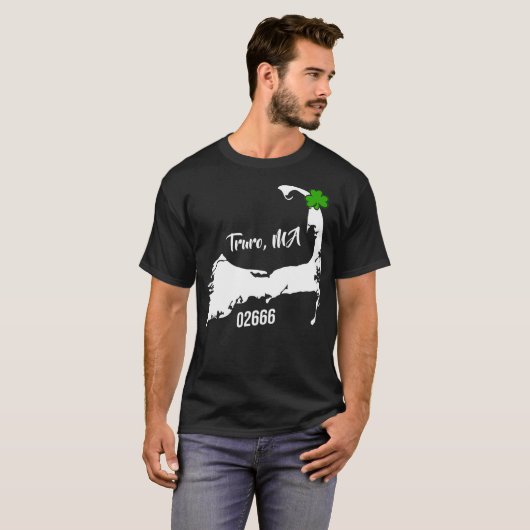 Truro MA Mass 02666ケープコッド夏の贈り物 Tシャツ (正面フル)