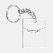 Trust God キーホルダー (正面左)