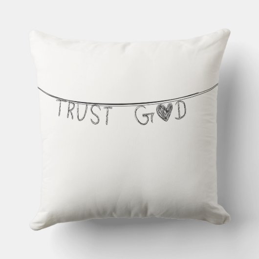 Trust God クッション (裏面)