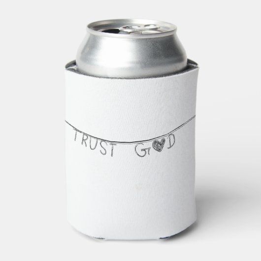 Trust God 缶クーラー (缶正面)