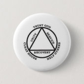 Trust God, Clean House, Help Others (Badge) 缶バッジ (正面)