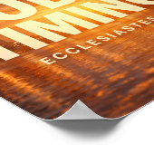 Trust God’s Timing – Ecclesiastes 3:11 Faith ポスター (角)