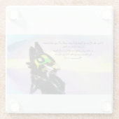 trust him ガラスコースター (裏面)