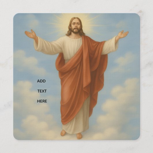 Trust In Jesus 招待状 (正面)