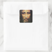 Trust in Me - Image of Jesus Christ Sticker スクエアシール (バッグ)