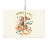 Trust In The Lord...  カーエアーフレッシュナー (裏面)