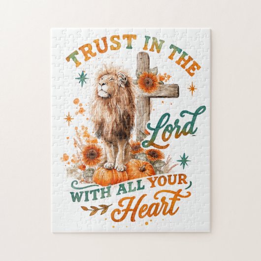 Trust In The Lord...  ジグソーパズル (縦)