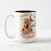 Trust In The Lord... ツートーンマグカップ (左)