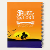 Trust in the Lord プランナー手帳 (裏面)