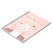 Trust in the Universeスピリチュアル陽性 ノートブック (左側)