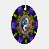 Trust Instincts Growth Compass Direction Inspire メタルオーナメント (正面右)