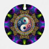 Trust Instincts Growth Compass Direction Inspire メタルオーナメント (正面)