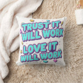Trust It Will Work, Love It Will Work クッション (ブランケット)