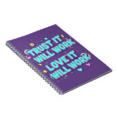 Trust It Will Work, Love It Will Work ノートブック (右側)
