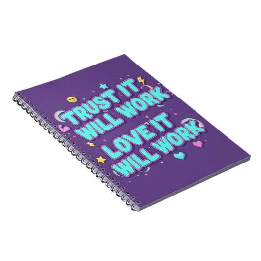 Trust It Will Work, Love It Will Work ノートブック (右側)