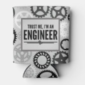 Trust Meエンジニアおもしろい引用文 缶クーラー (正面)