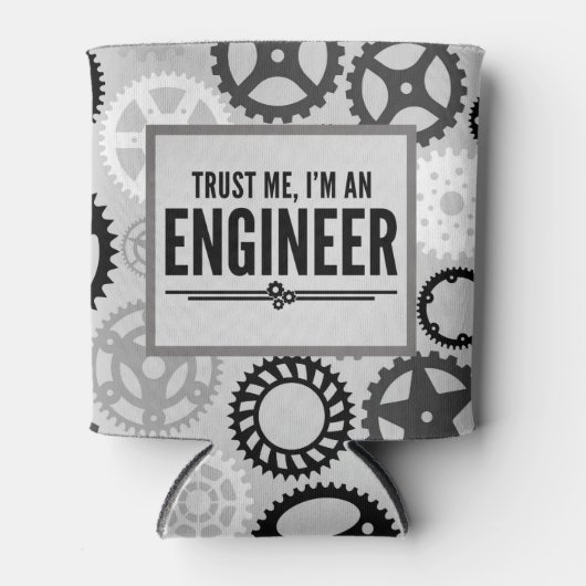 Trust Meエンジニアおもしろい引用文 缶クーラー (正面)