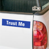 Trust Meバンパーステッカー バンパーステッカー (トラック上)