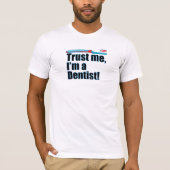 Trust Me歯科ナース歯医歯科の歯ブラシ Tシャツ (正面)