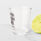 Trust Me Can Dance - Vodka おもしろい引用文 ショットグラス (右)