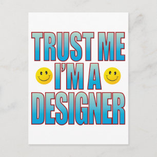 Trust Me Designer Life B ポストカード