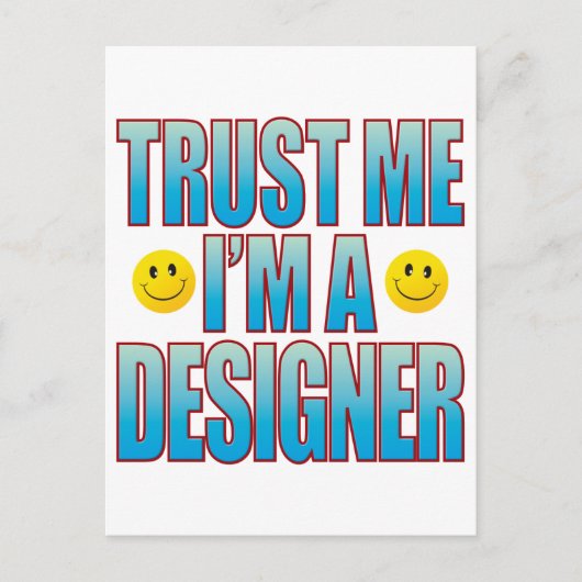 Trust Me Designer Life B ポストカード (正面)