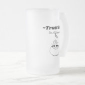 Trust Me - I' A Witch Doctor フロストグラスビールジョッキ (正面右)