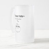 Trust Me - I' A Witch Doctor フロストグラスビールジョッキ (正面左)