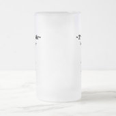 Trust Me - I' A Witch Doctor フロストグラスビールジョッキ (中央)