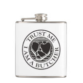 Trust me, I am a Butcher T-bone フラスク (正面)