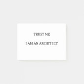 Trust me I am an Architect ポストイット (正面)