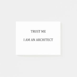 Trust me I am an Architect ポストイット