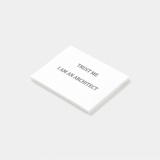 Trust me I am an Architect ポストイット (アングル)