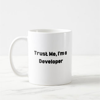 Trust Me I’m a Developer Mug – Programmer Gift  コーヒーマグカップ