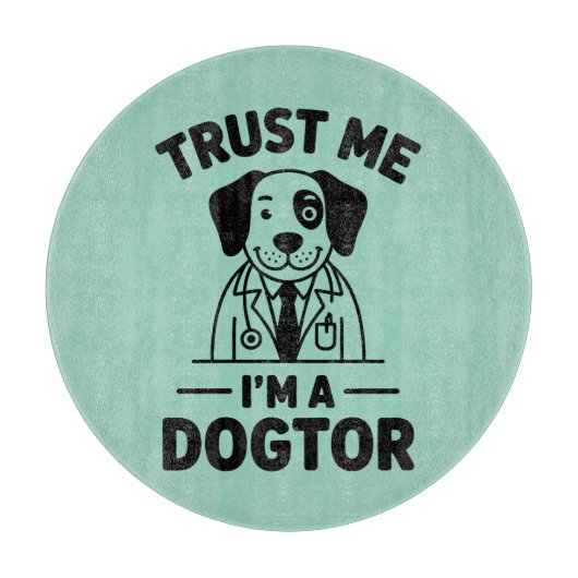 Trust Me I’m a Dogtor カッティングボード (正面)
