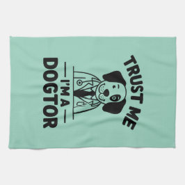 Trust Me I’m a Dogtor キッチンタオル