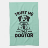 Trust Me I’m a Dogtor キッチンタオル (縦)