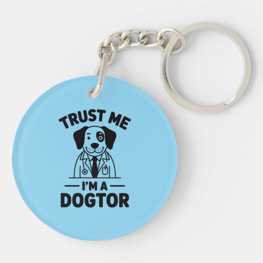 Trust Me I’m a Dogtor キーホルダー (裏面)
