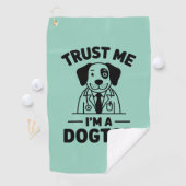 Trust Me I’m a Dogtor ゴルフタオル (インサイチュ)