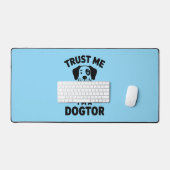 Trust Me I’m a Dogtor デスクマット (キーボード&マウス)