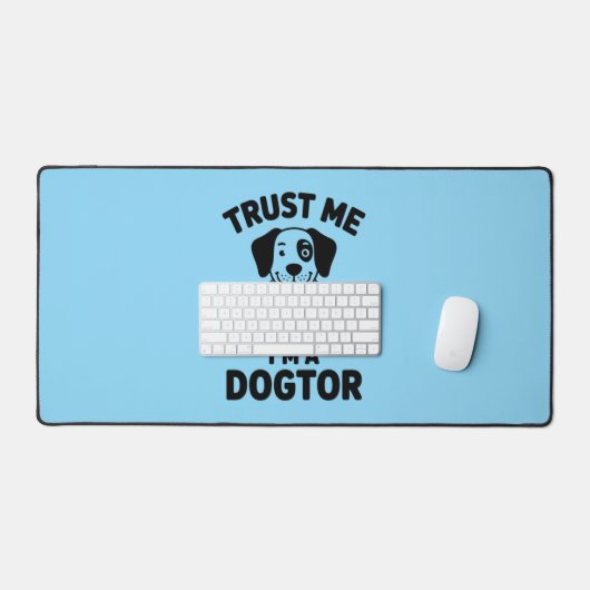 Trust Me I’m a Dogtor デスクマット (キーボード&マウス)
