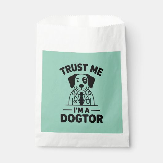 Trust Me I’m a Dogtor フェイバーバッグ (正面)