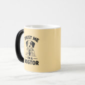 Trust Me I’m a Dogtor モーフィングマグカップ (正面左)
