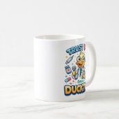 Trust Me I’m a Ducktor Funny Doctor Day コーヒーマグカップ (正面右)