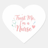Trust Me, I’m a Nurse  ハートシール (正面)