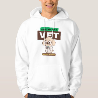 Trust Me, I’m a Vet (Not the Internet)–Vet Design パーカ